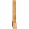 Ekena Millwork Portland Rough Sawn Timber Gable Bracket, Western Red Cedar, 72"W x 30"H x 4"D x 6"F, 10/12 Pitch GBW072X30X0406POR00RWR - alternate 3